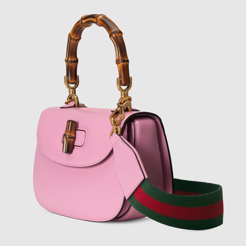 GUCCI BAMBOO 1947 SMALL TOP HANDLE BAG